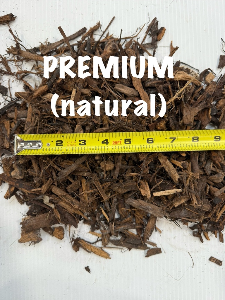 Premium Natural Mulch (Bulk)