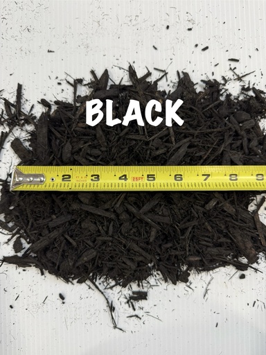 [MH-CDBK00YD] Black Mulch (Bulk)