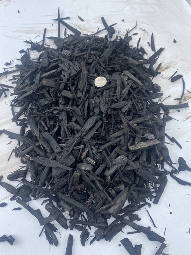 [MH-CDBK00YD] Colored Mulch - Black - Bulk - Cubic Yard