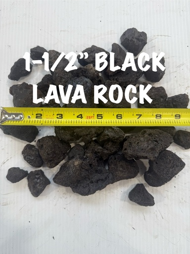 [RK-LVBK15YD] Lava Rock 1-1/2" (Bulk)